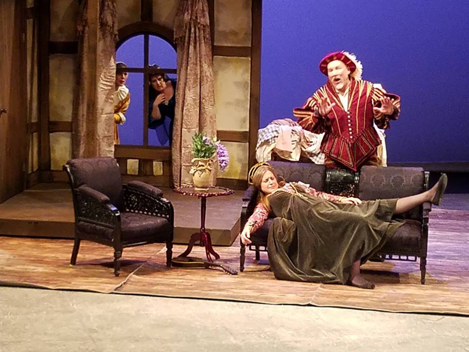 Caroline Tye as Alice Ford in Sir John in Love, Bronx Opera, 2017