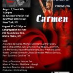 Caroline Tye featured in Carmen - August 2017 - Opera Breve
